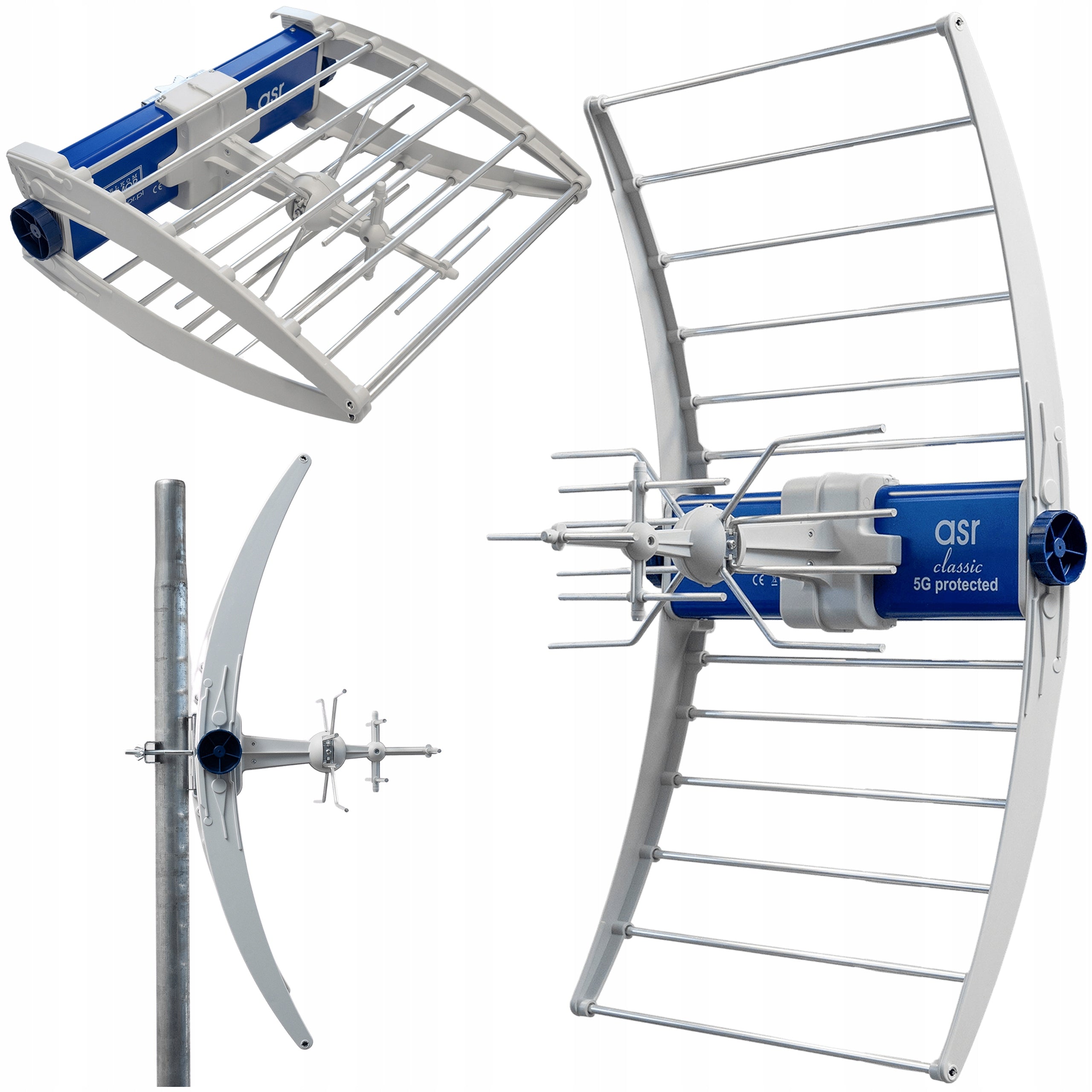 Outdoor antenna Telkom-Telmor ASR Classic 5G Protected 2025 UHF VHF