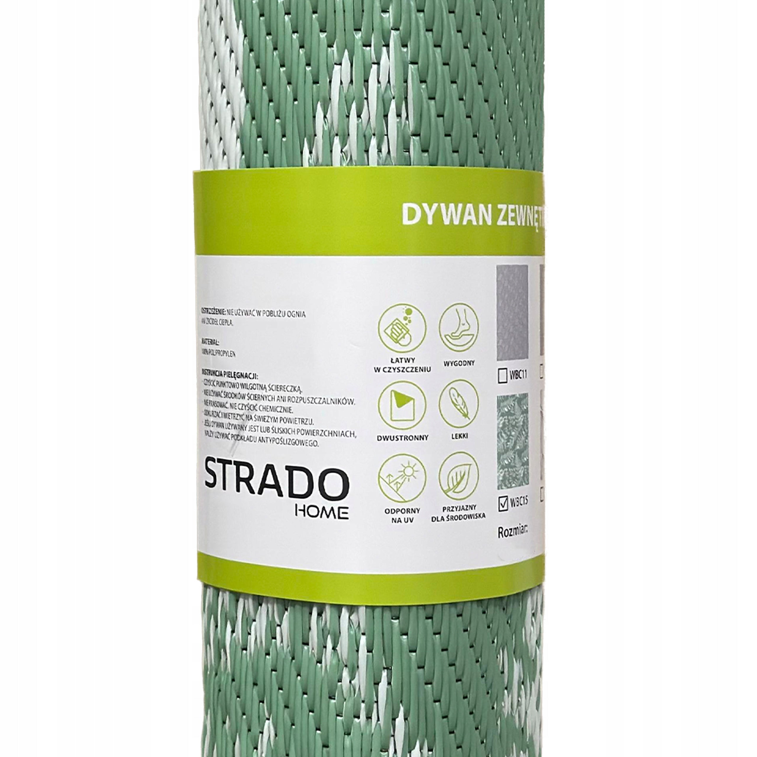 Outdoor carpet 140x200 cm terrace waterproof for terrace balcony for garden Packaging status original