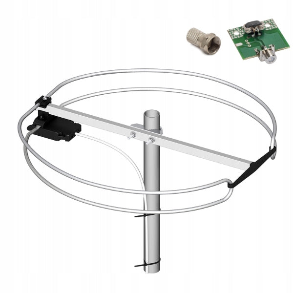 Outdoor radio antenna DL-1 RUZ B omnidirectional FM symmetrizer Dipol