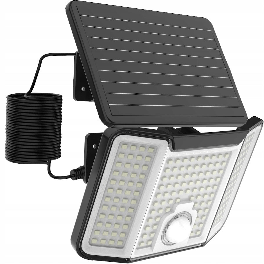 Outdoor solar lamp 800 lm 6000K + motion sensor and Zm.