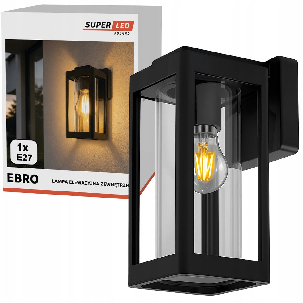 Outdoor wall lamp Facade lamp Garden lantern 1x E27 LED Premium