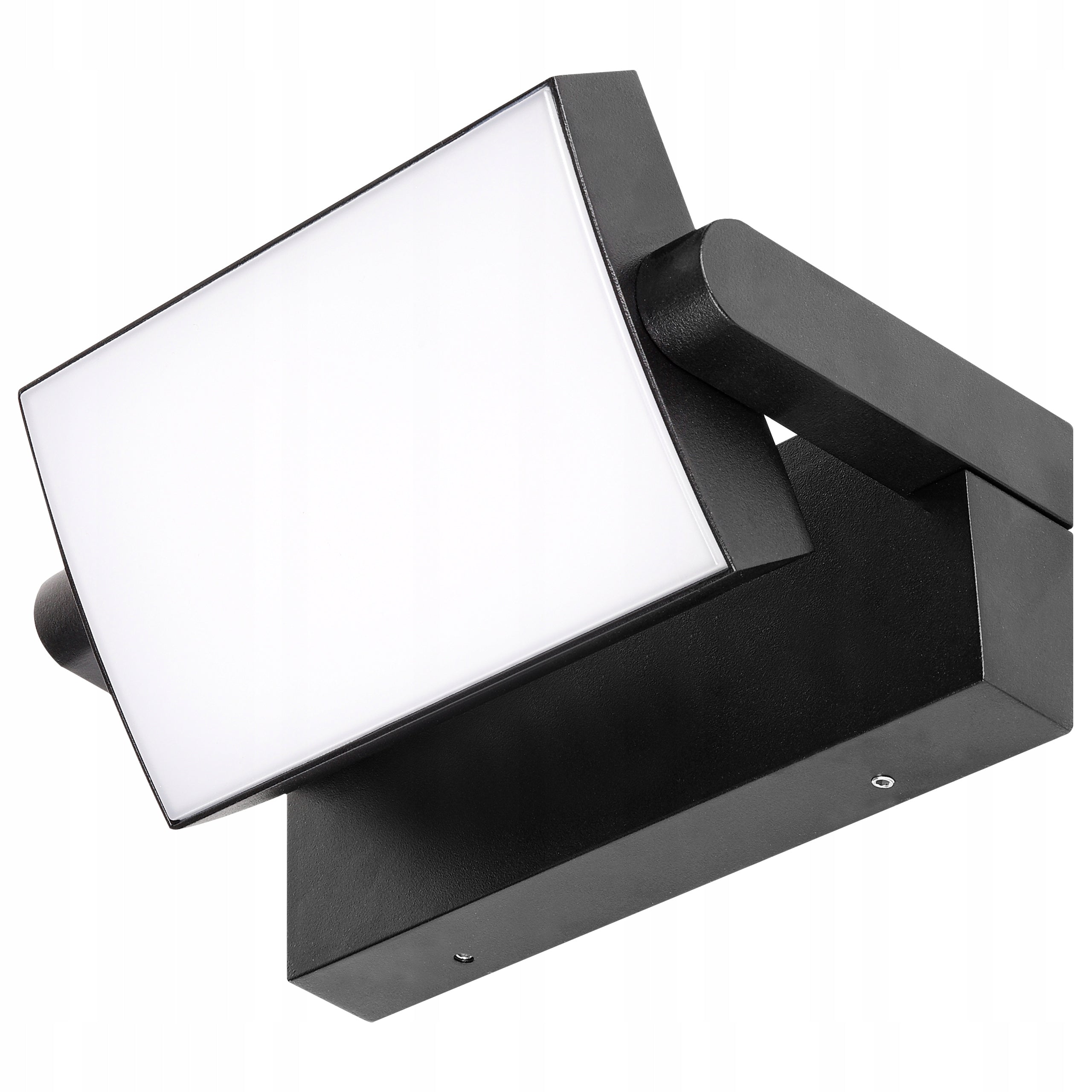 Outdoor wall lamp LED facade wall lamp black 4000K Thread type built-in LED source