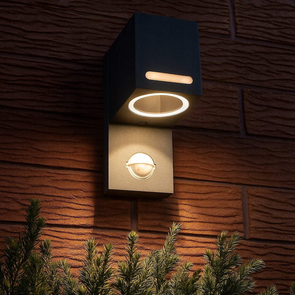 Outdoor wall lamp LED lamp MOTION SENSOR gu10 garden facade wall Light source power 35 W