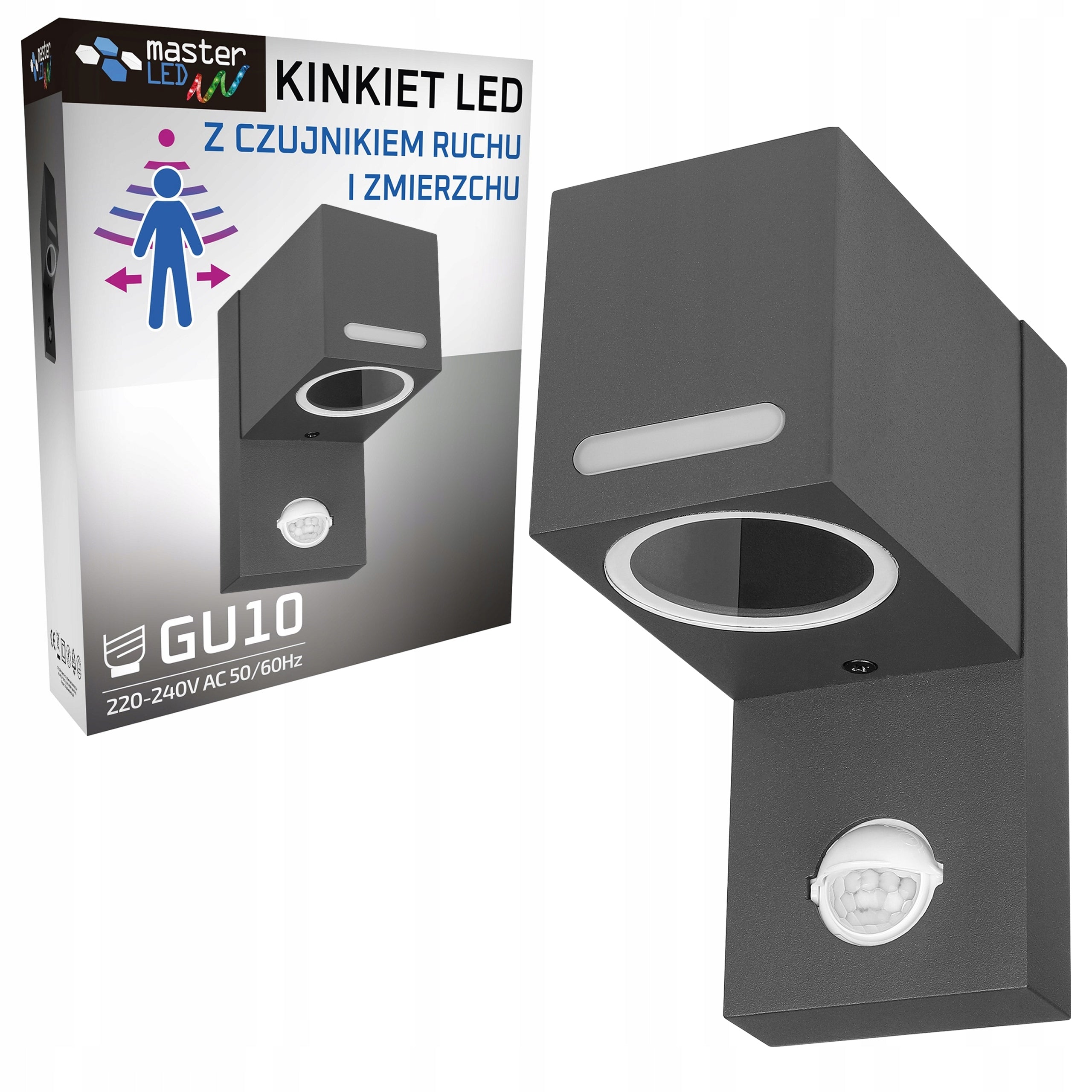 Outdoor wall lamp LED lamp MOTION SENSOR gu10 garden facade wall