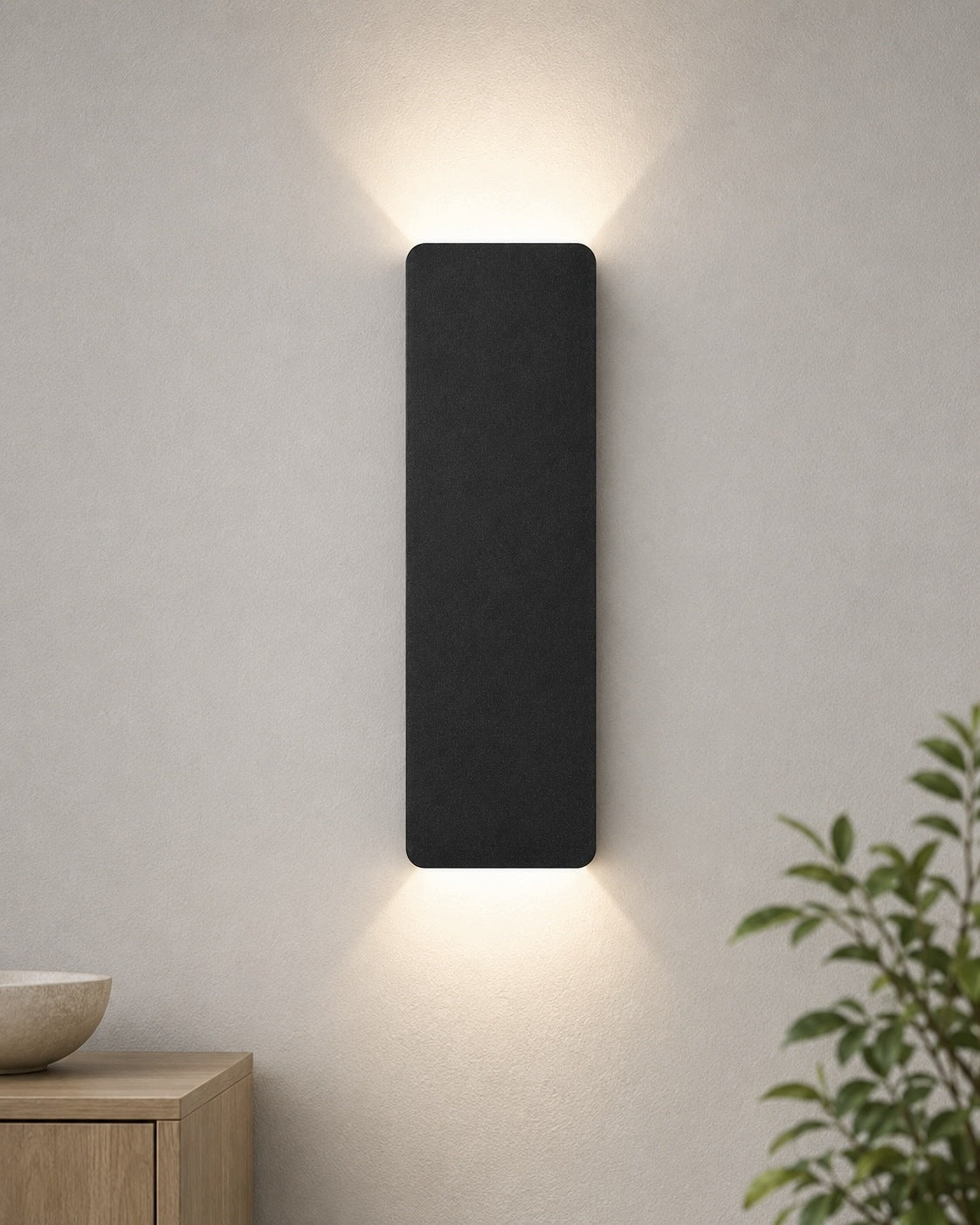Outdoor wall lamp RIXOS UNO-BH-004 6W CCT IP65 black Manufacturer code 1717