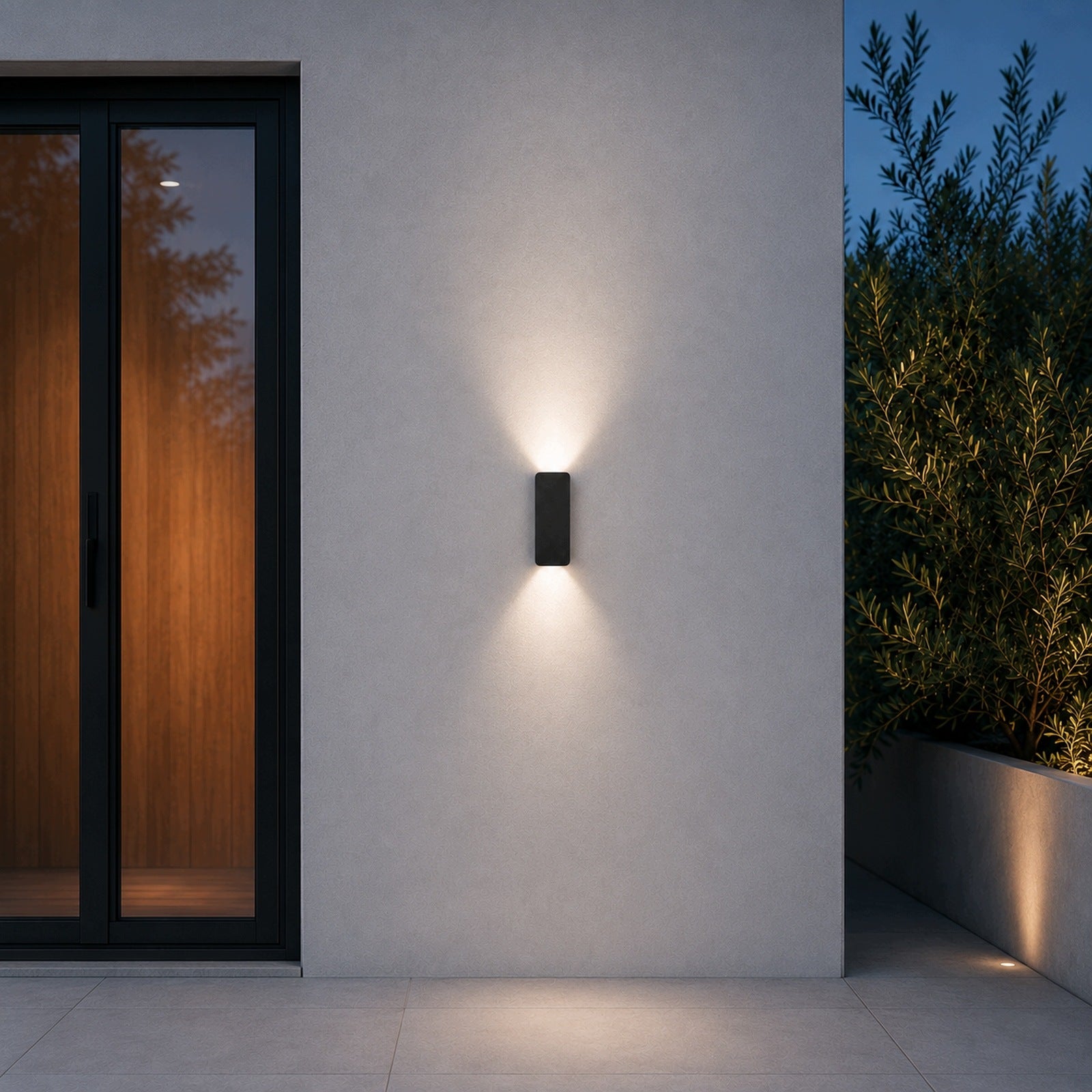 Outdoor wall lamp RIXOS UNO-BH-004 6W CCT IP65 black Packaging status original