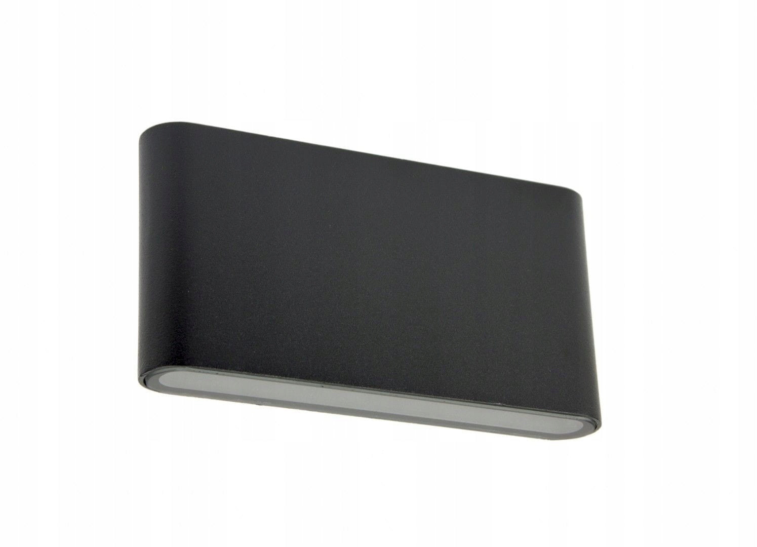 Outdoor wall lamp SLIM top down flat anthracite IP54 facade M1016