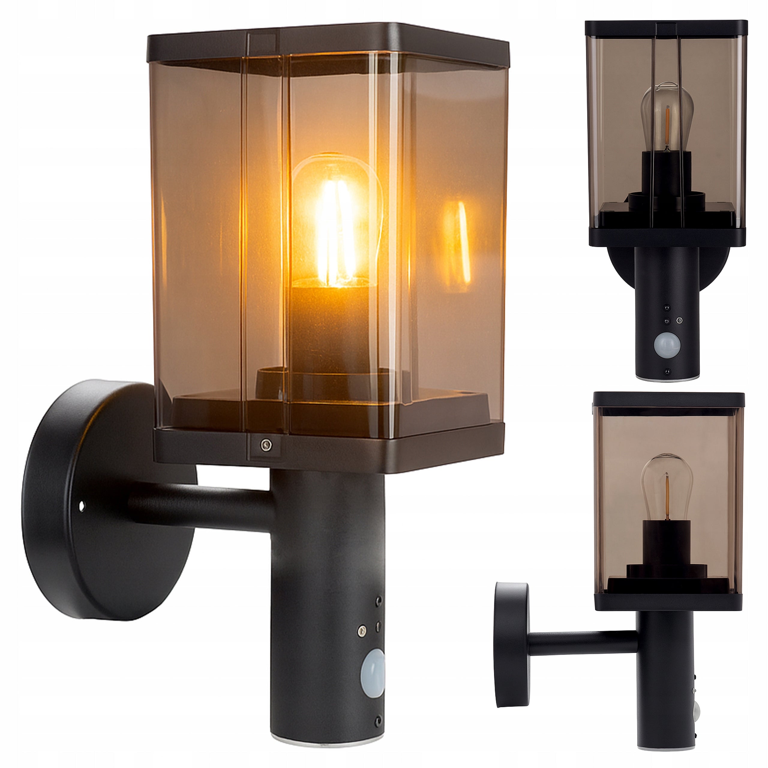 Outdoor wall lamp garden lamp MOTION SENSOR facade wall E27 wy2