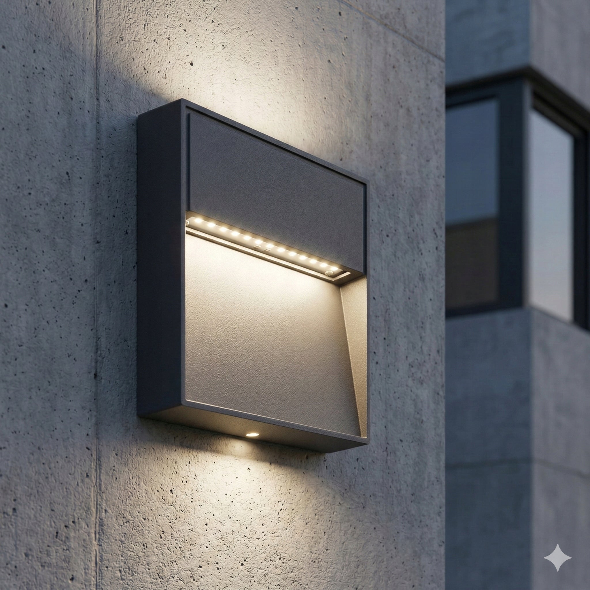 Outdoor wall lamp, outdoor garden lamp, facade wall LED STAIRS Brand Masterled