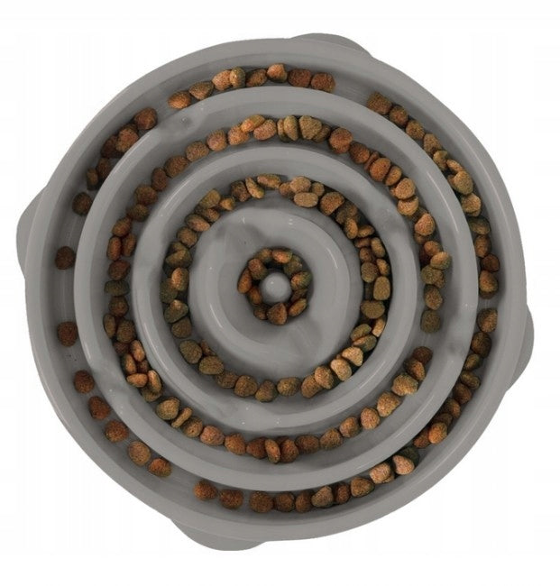 Outward Hound Fun Feeder Slow Bowl Grey [69892]