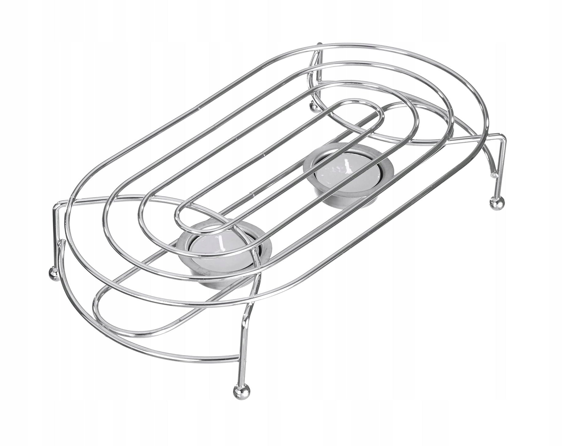 Oval heater for candles TEALIGHT under jug teapot kettle dishes