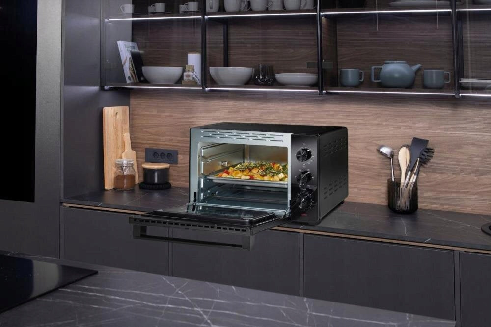Oven Black 45L 2000W 220St/C Corner Grill Thermocouple Airfryer Brand Gorenje