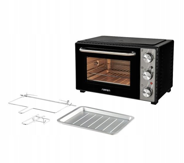 Oven RAVEN EPI006X 1850W 230°C 35L Corn Grate Sheet Crumb Tray
