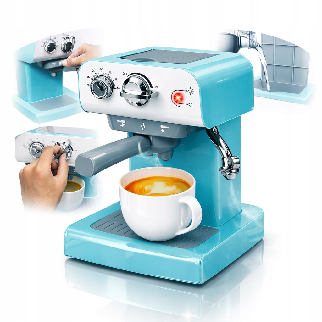 Overflow Flask Coffee Maker Milk Foamer Steam Water Sound Led