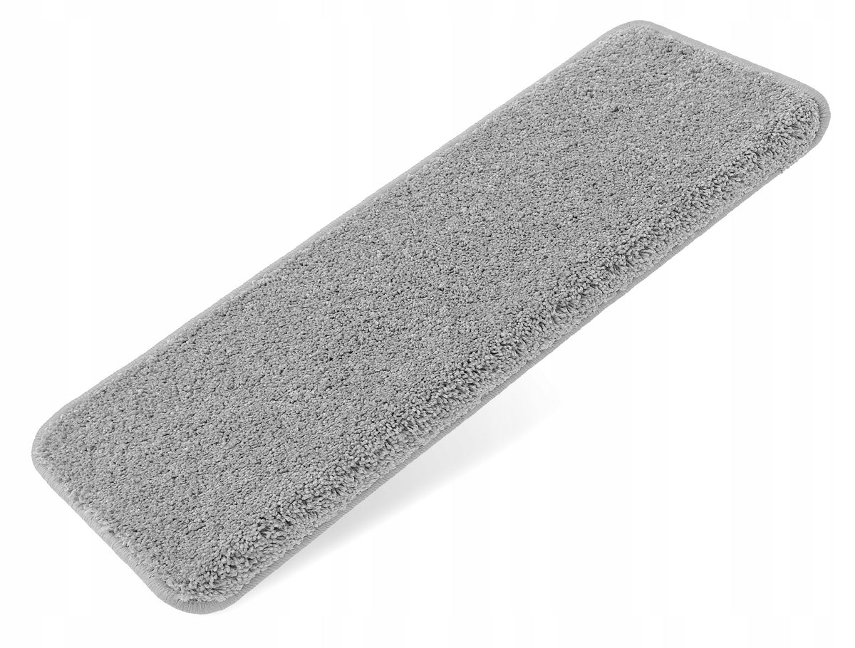 Overlays Rugs Trepy for Stairs Anti-Slip Steps SHAGGY 0027 Grey