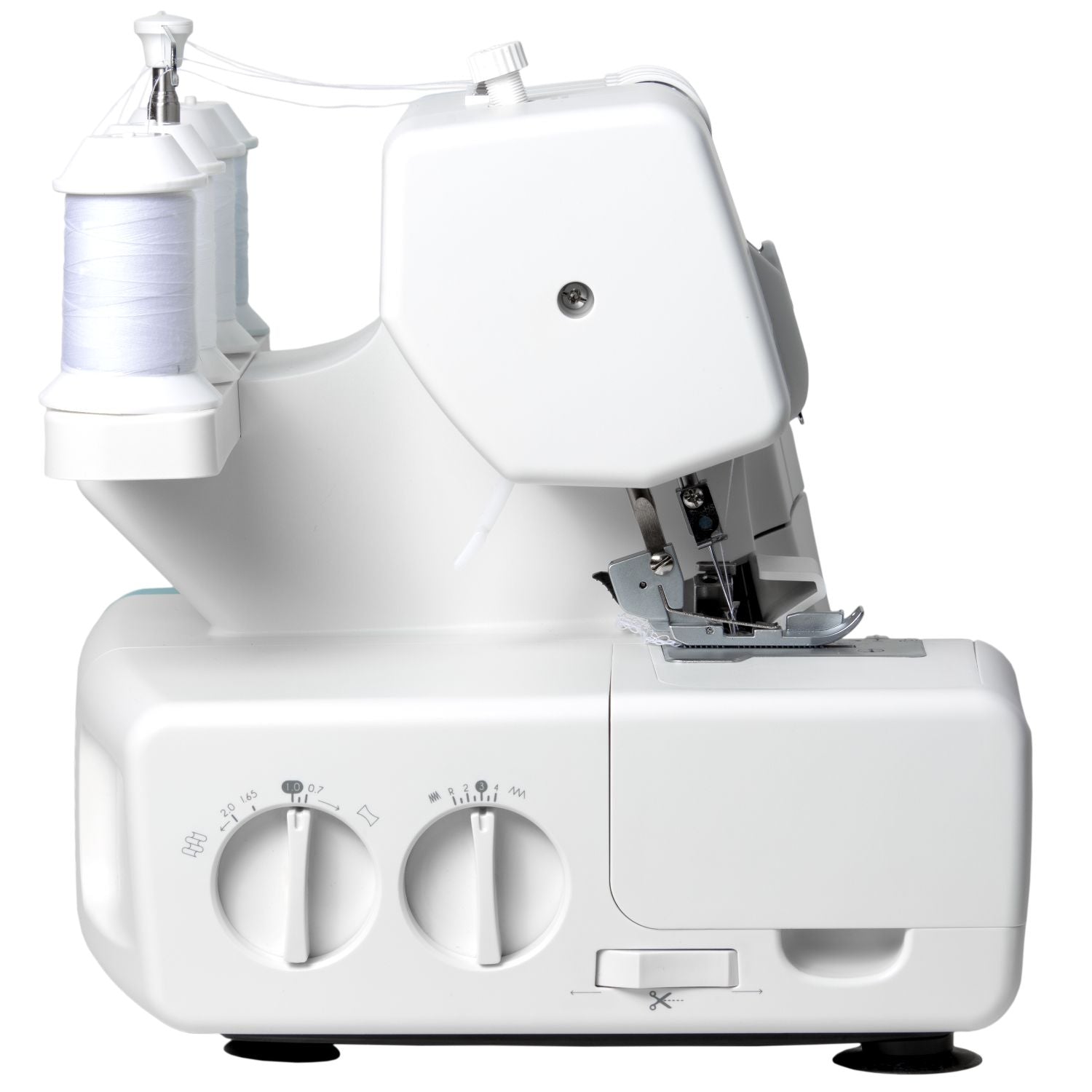 Overlock home durable strong 4-thread ŁUCZNIK 2023 Sewing features hemming rubber sewing edge finishing