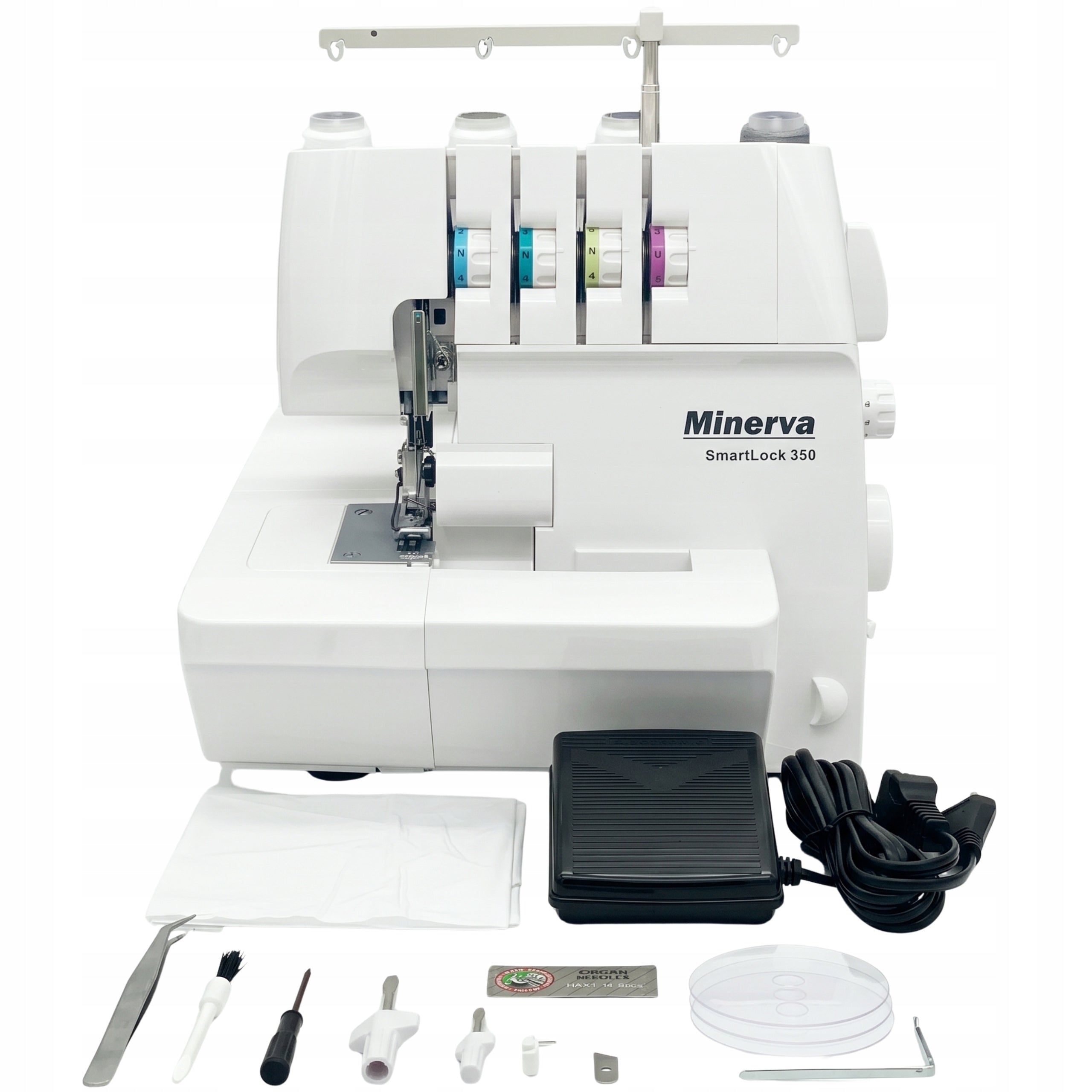 Overlock overlock home sewing machine Minerva SmartLock 350 4-thread
