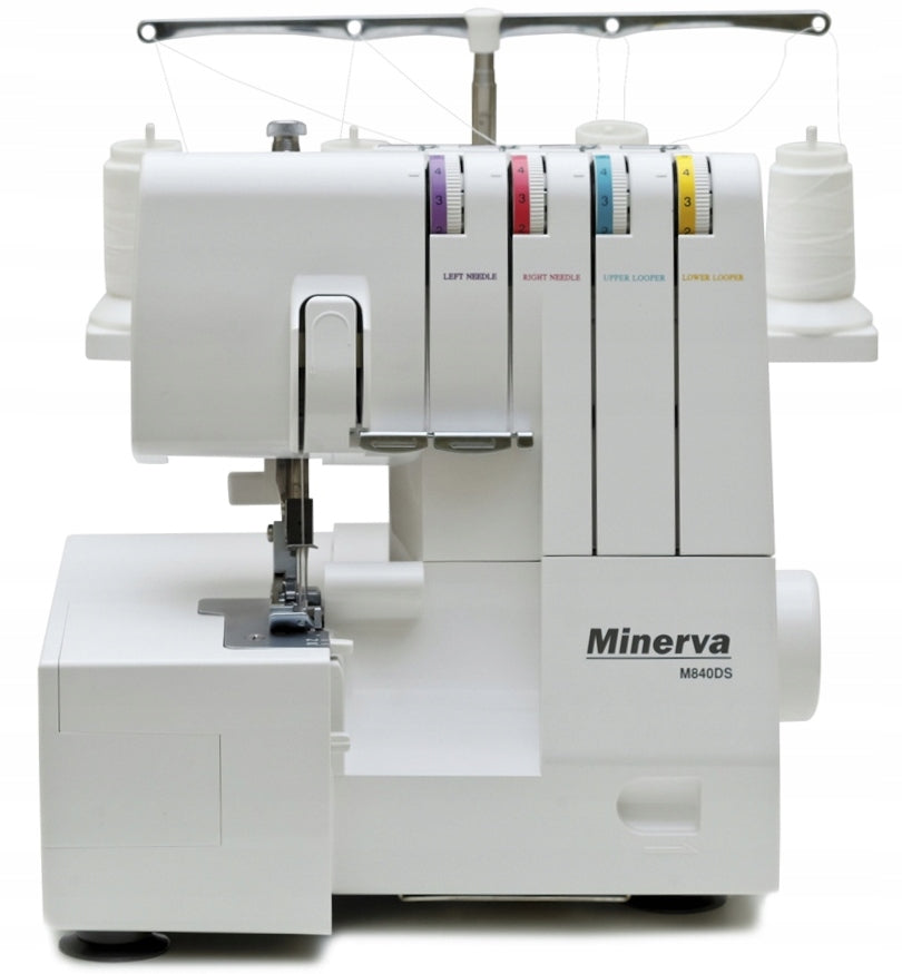 Overlock sewing machine home 4-thread Minerva M840DS + FREEBIE