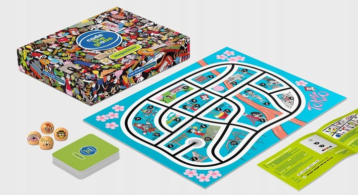 Ozobot game - Code the globe - Megacities Manufacturer code ES-00438