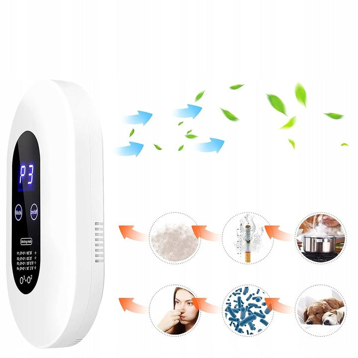 Ozone Air Purifier 5W 100mg/h For Home 40m² Odor Eliminator Medical device no
