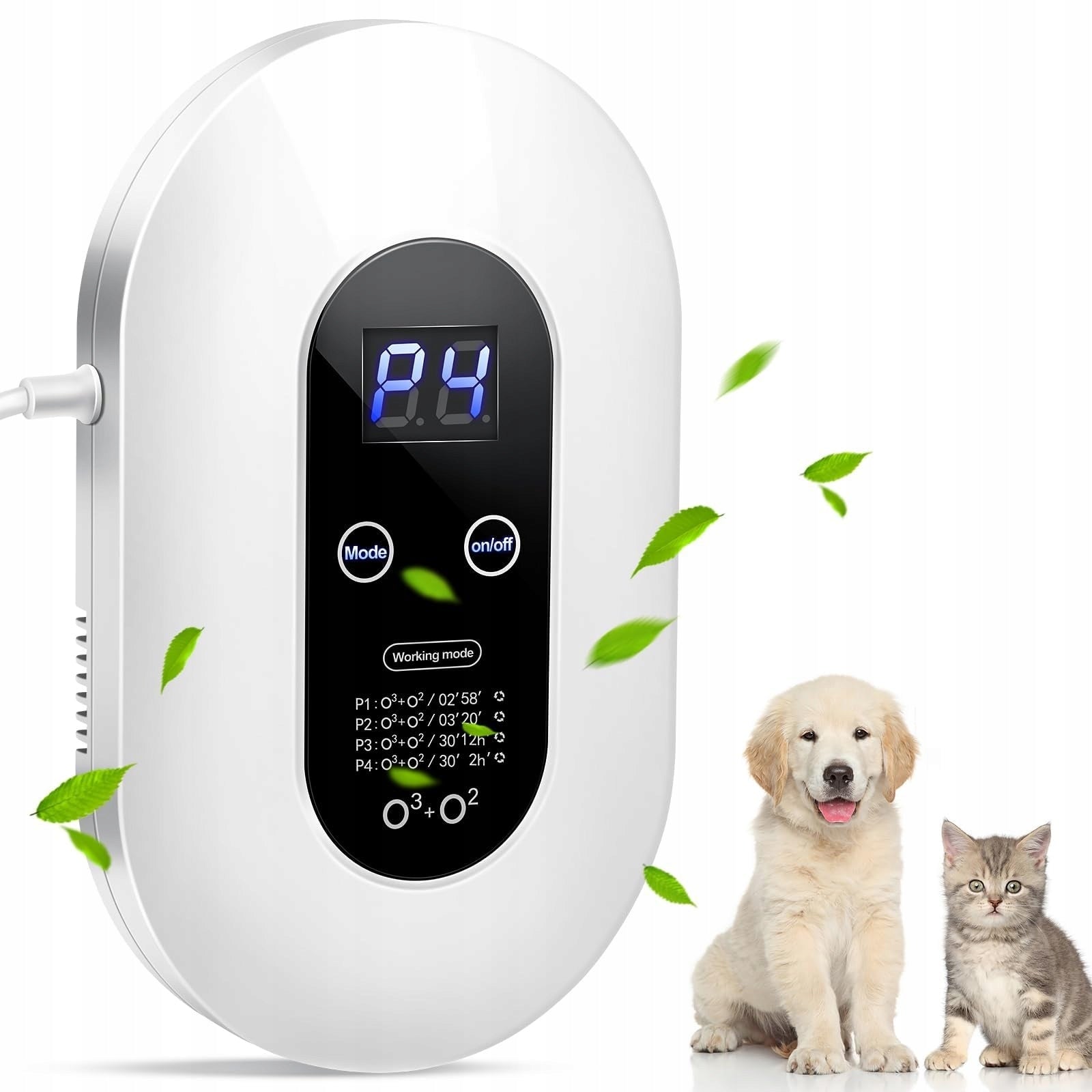 Ozone Air Purifier 5W 100mg/h For Home 40m² Odor Eliminator