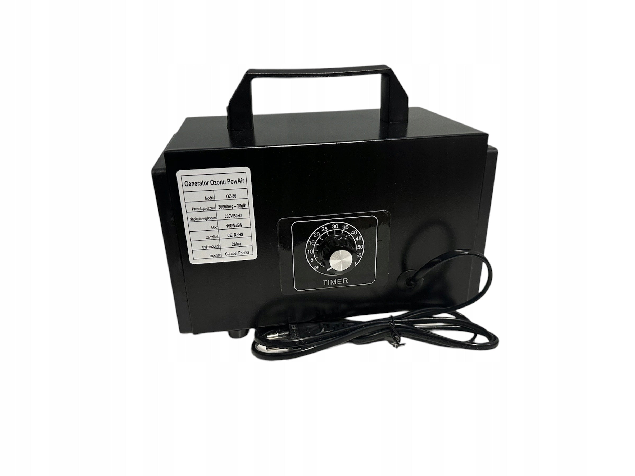 Ozone generator PowAir 30 000mg/h ODOR REMOVAL - DISINFECTION Packaging status original