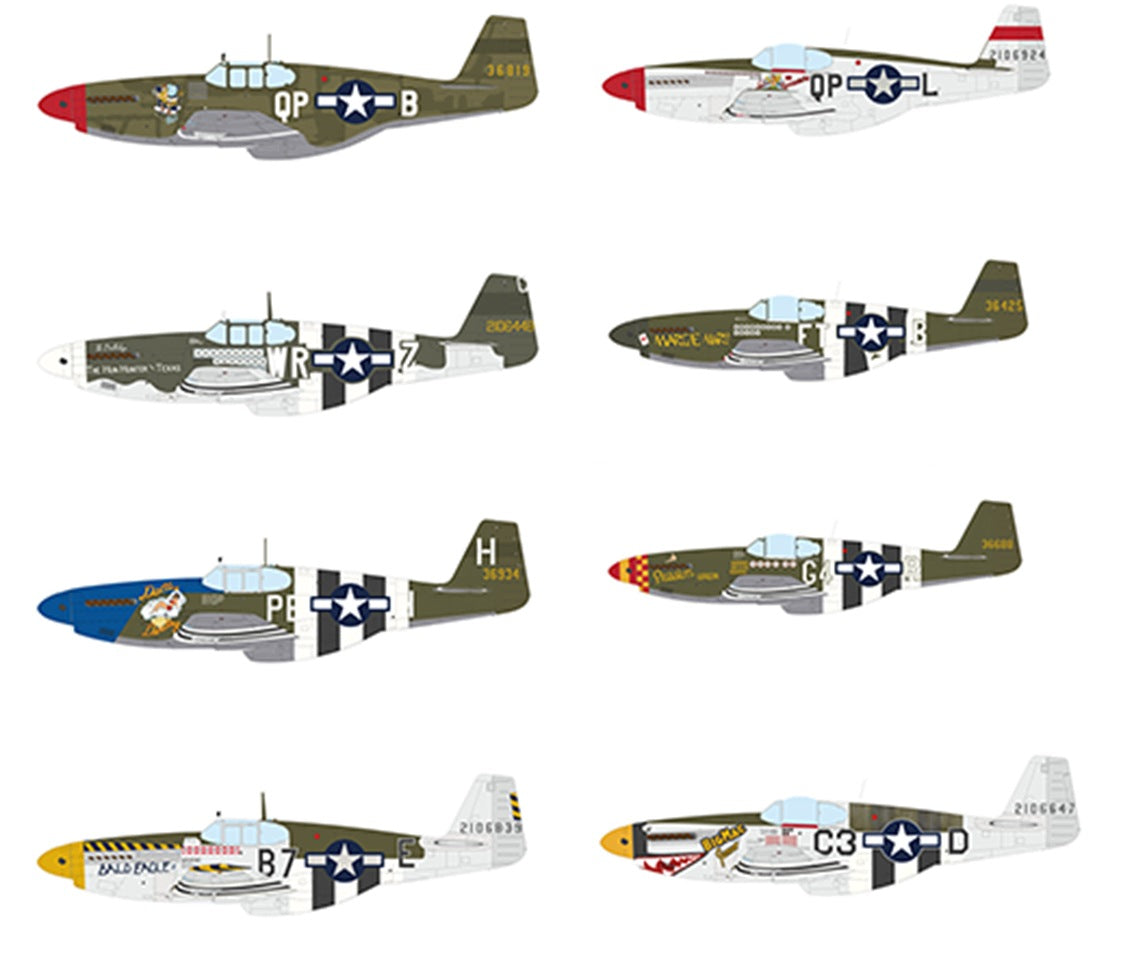 P-51B Mustang - Eduard 932011 scale 1/32 Model 932011