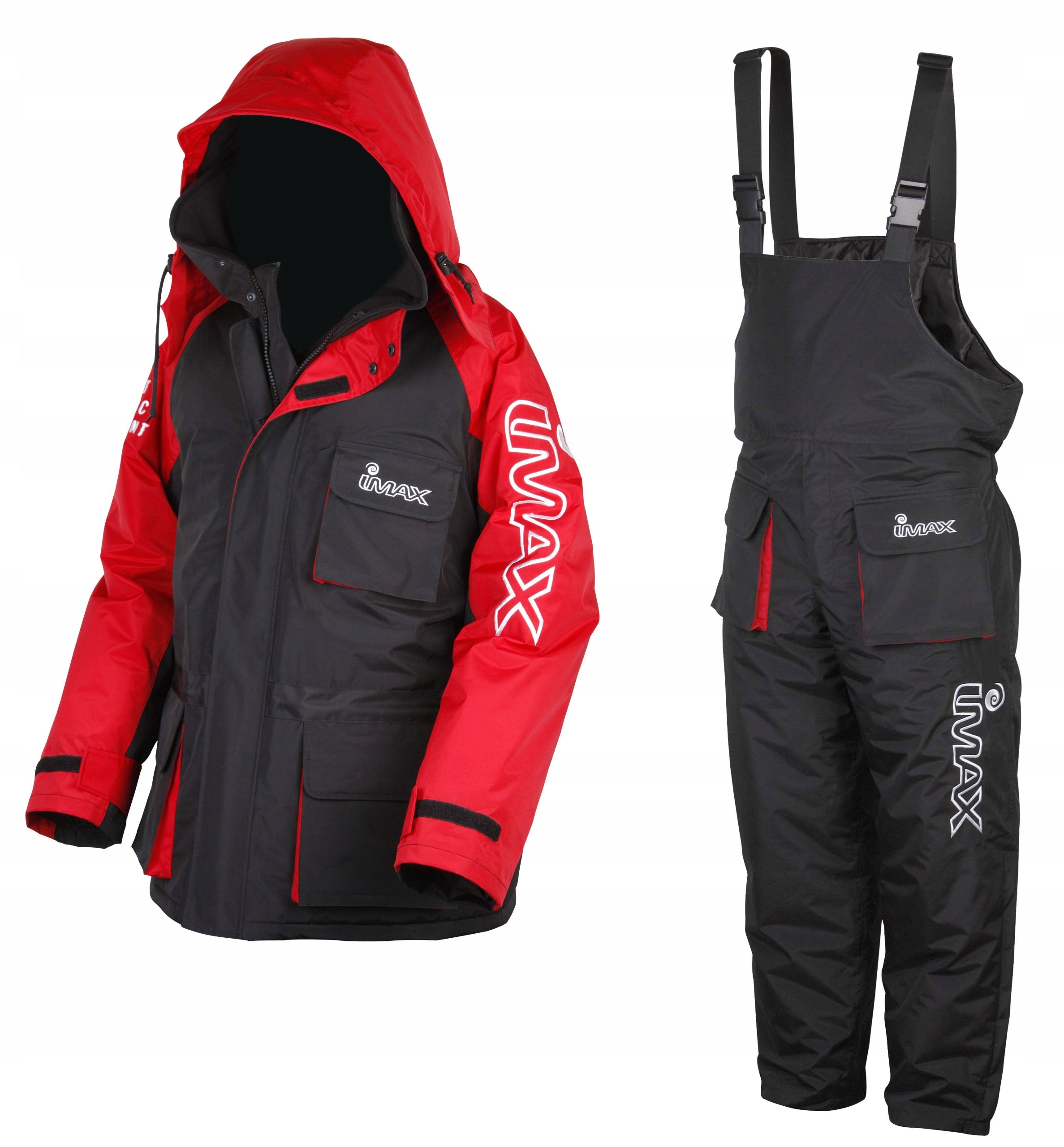 P14 Set thermal suit Imax Thermo Suit r. XXL black WITHOUT TAG