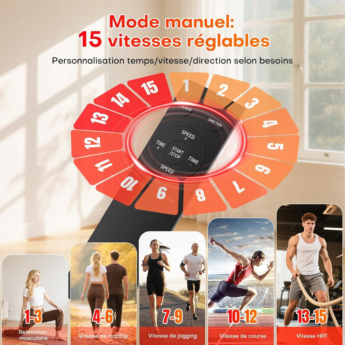 P30 FOUSAE Elliptical Trainer, 2 in 1, Miniature Electric Bike Brand no brand