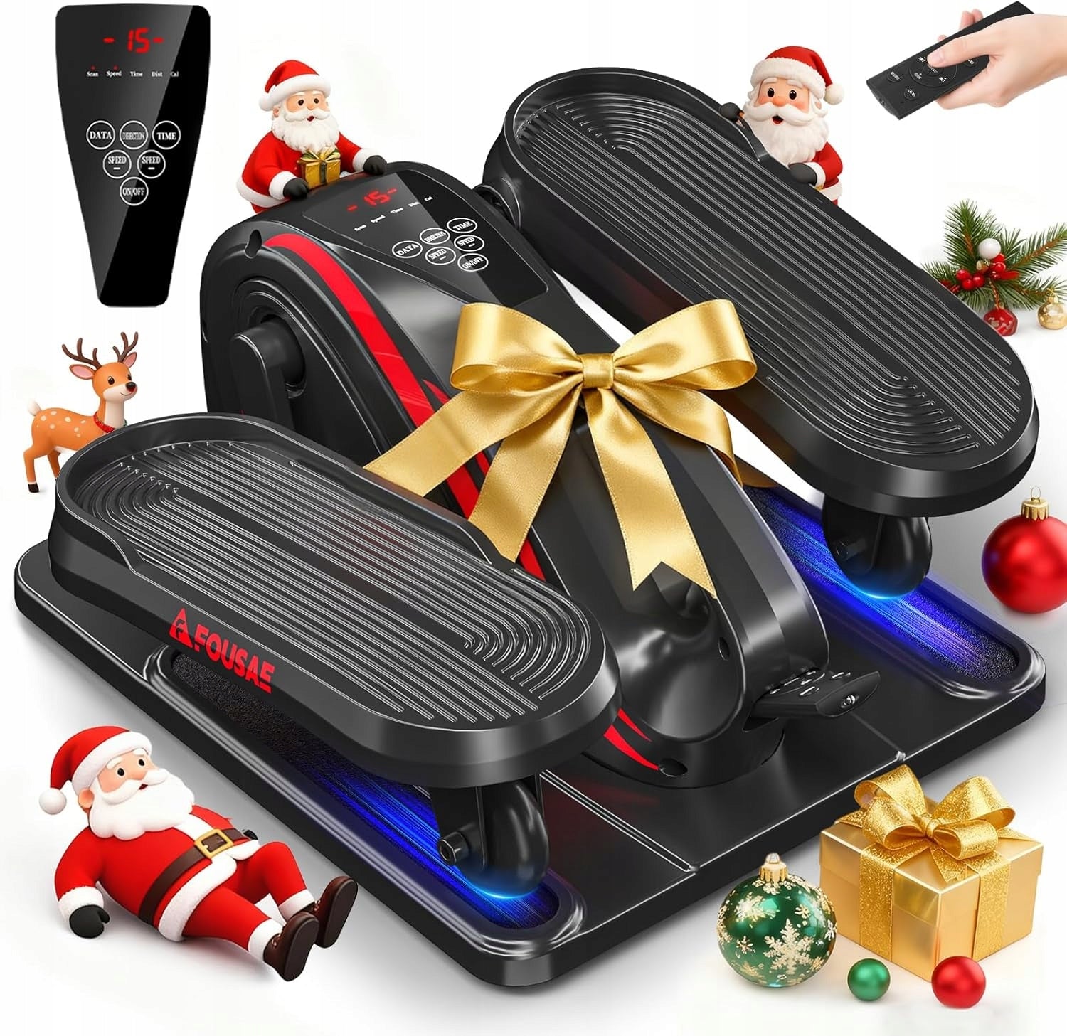 P30 FOUSAE Elliptical Trainer, 2 in 1, Miniature Electric Bike