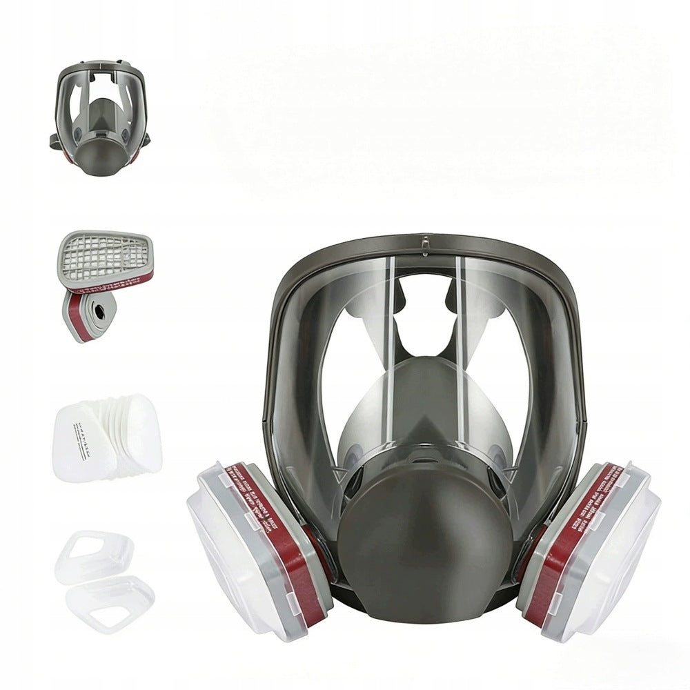PAINT DUST MASK PROTECTIVE SET OF 2 FILTERS + CARBON CARTRIDGES