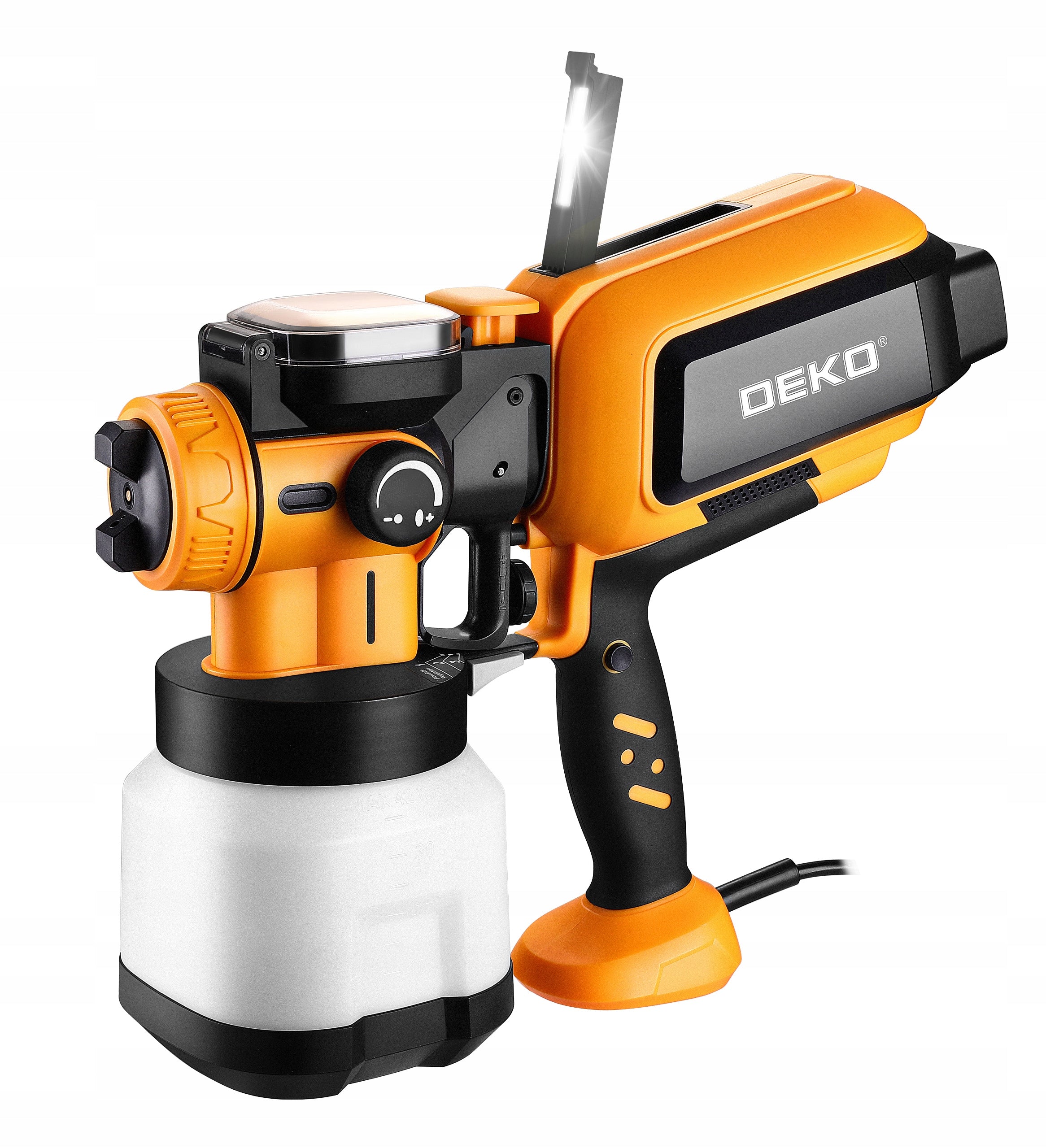 PAINT GUN WALL PAINTING UNIT 3NOZZLES 120 DIN SET XXL DEKO Manufacturer code DKSG60K2 pistolet do malowania