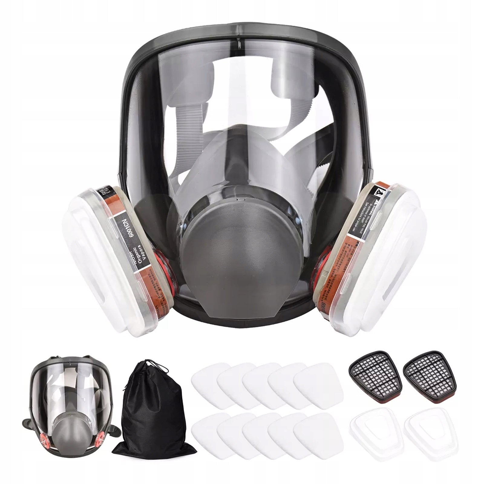 PAINT MASK FULL GAS DUST PROTECTION WITH CARTRIDGE FILTERS Medical device no