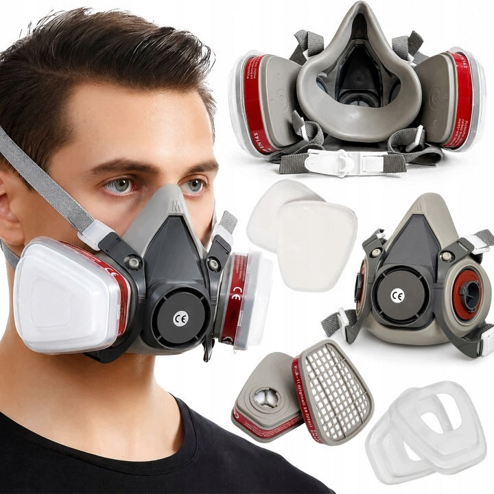 PAINT MASK HALF MASK 6200 SET ACTIVATED CARBON