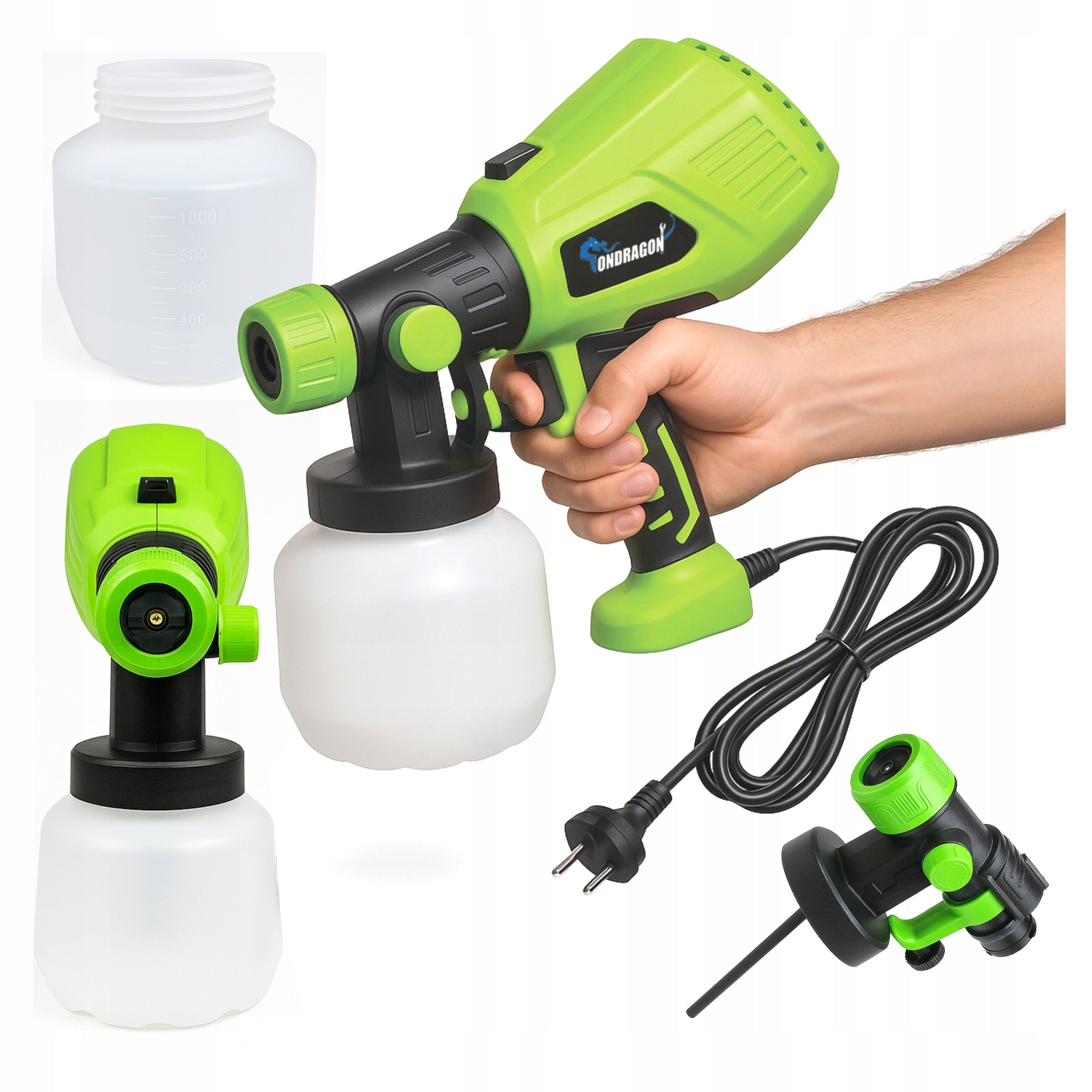 PAINT SPRAY GUN FOR PAINTING WALLS 800ml