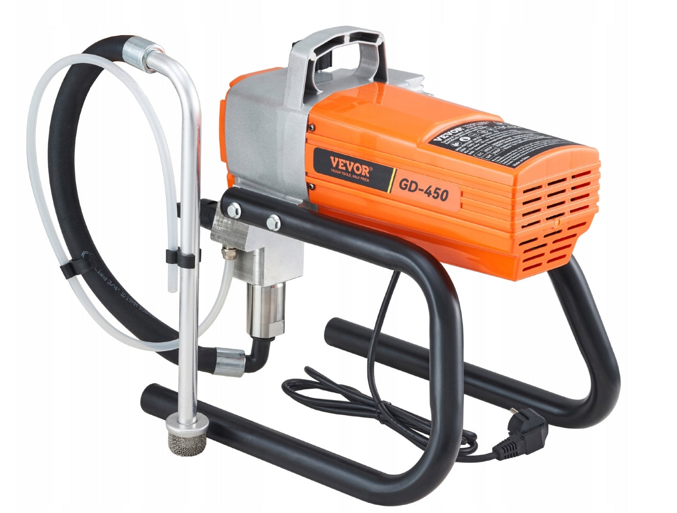 PAINT SPRAY GUN HIGH PRESSURE WITH HOSE 9M 3000PSI Brand Vevor