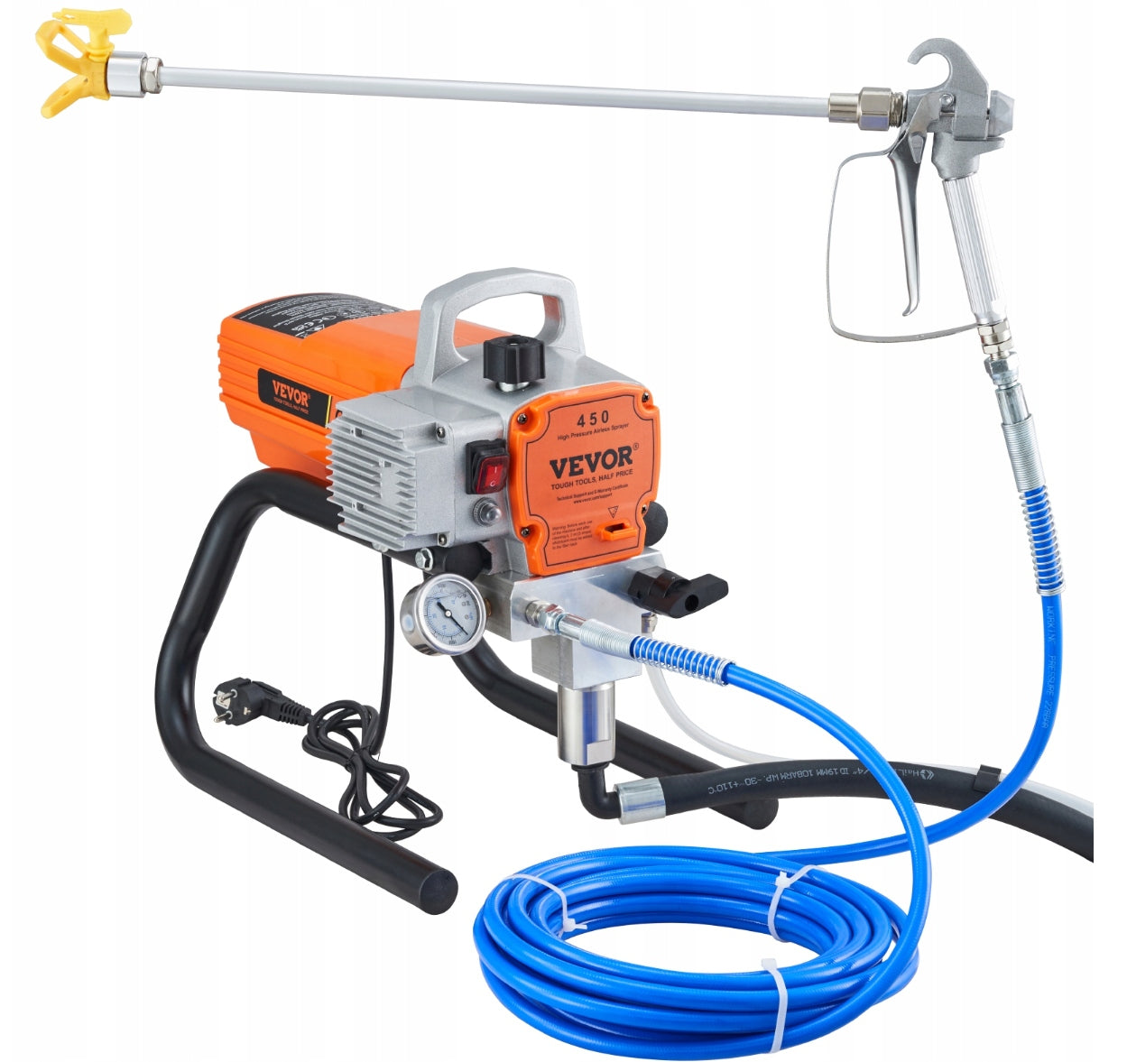 PAINT SPRAY GUN HIGH PRESSURE WITH HOSE 9M 3000PSI