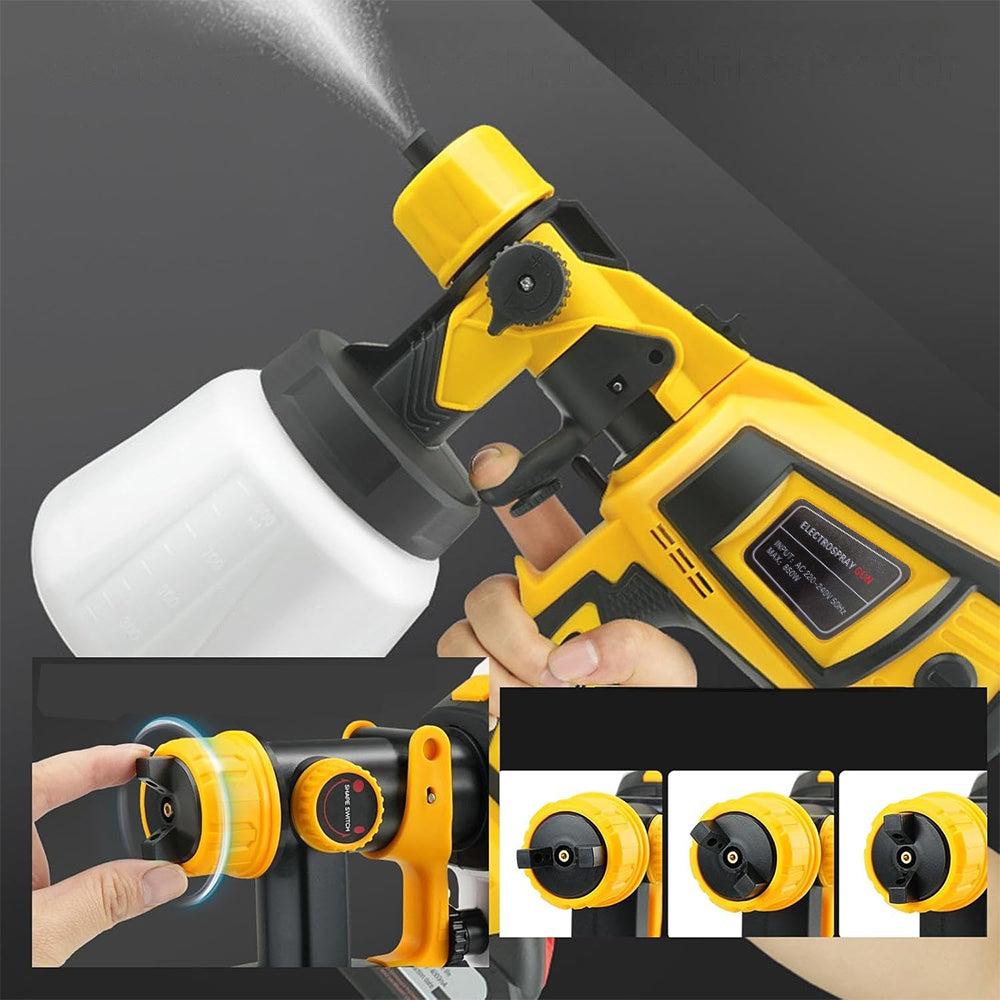 PAINT SPRAYER 850W 1400ML ADJUSTABLE SPEED FOR PAINTING CEILING WALLS Brand no brand