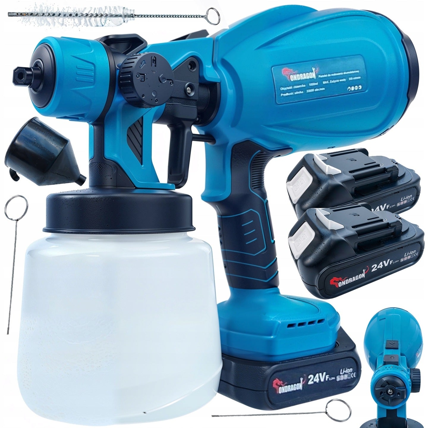 PAINT SPRAYER BATTERY GUN FOR WALL PAINTING STRONG 24V