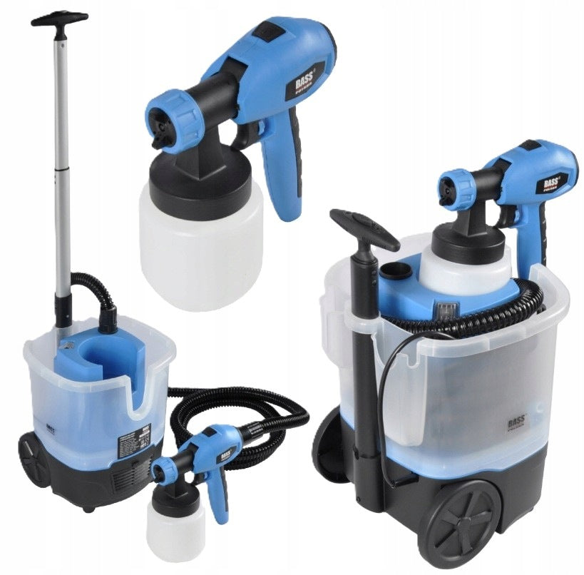 PAINT SPRAYER HVLP PAINT GUN 950W 230V 800ml BASS Poland Manufacturer code BASS POLSKA AGREGAT MALARSKI BP-4539