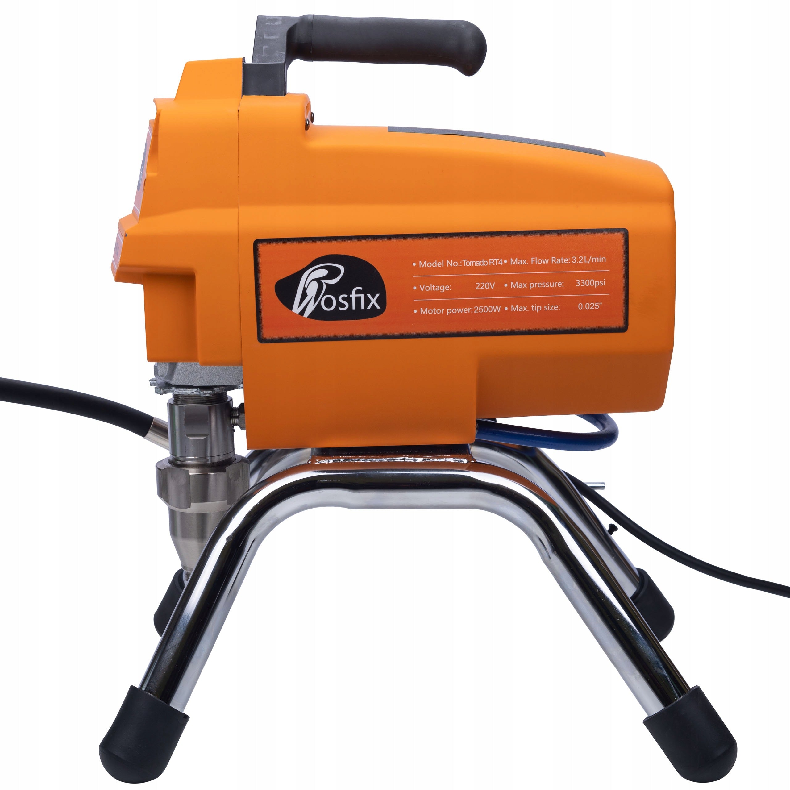 PAINT SPRAYER ROSFIX ULTRASPRAY GUN HOSE 10M RT4 3000W FOR INTERIOR Brand Rosfix