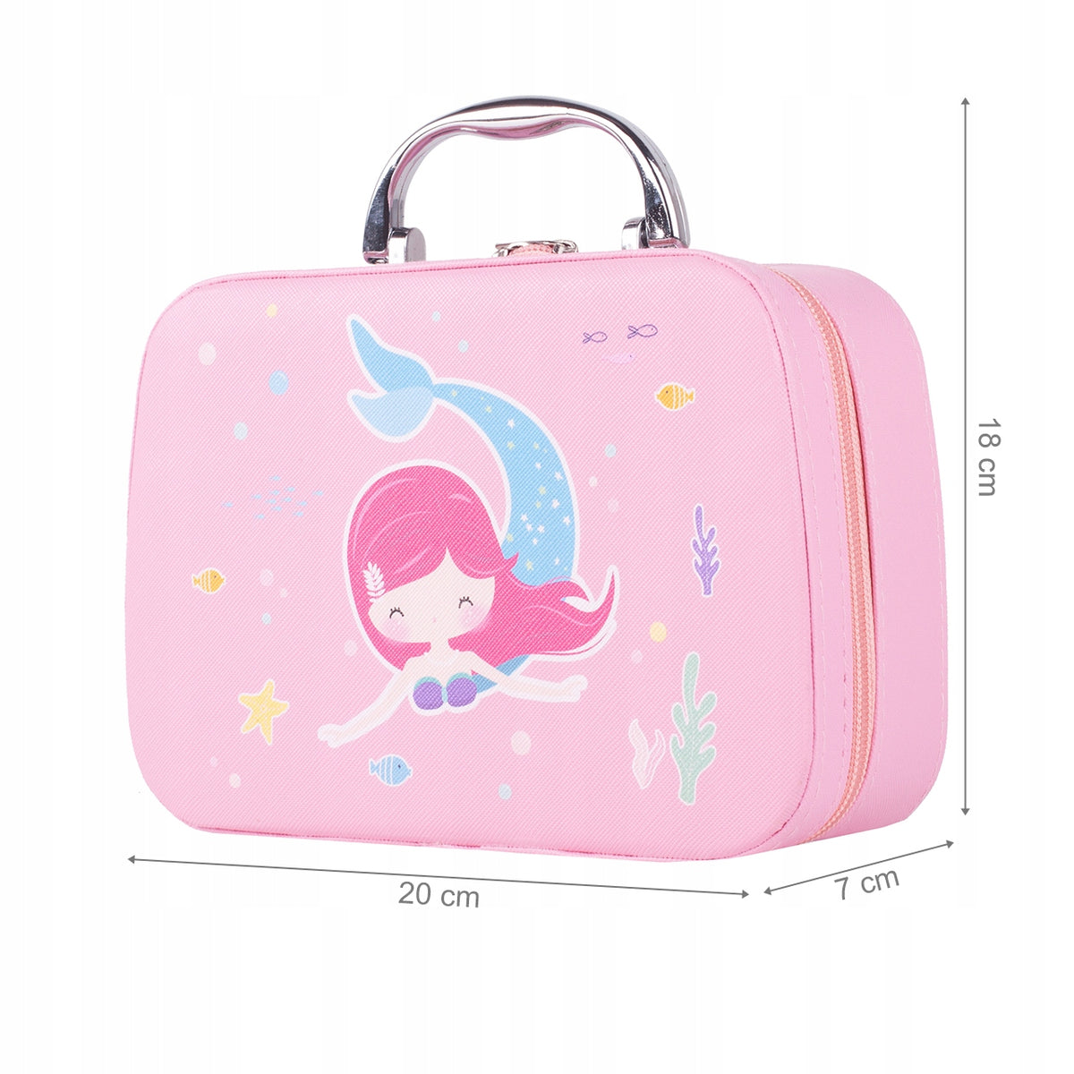 PAINTING MAKEUP SET FOR CHILDREN SUITCASE MAKE UP MERMAID COLORFUL Packaging status original