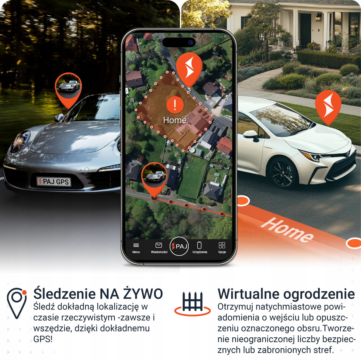 PAJ POWER Lokalizator GPS 4G Magnetyczny do Auta Przyczepa Bateria Alarm Packaging status original