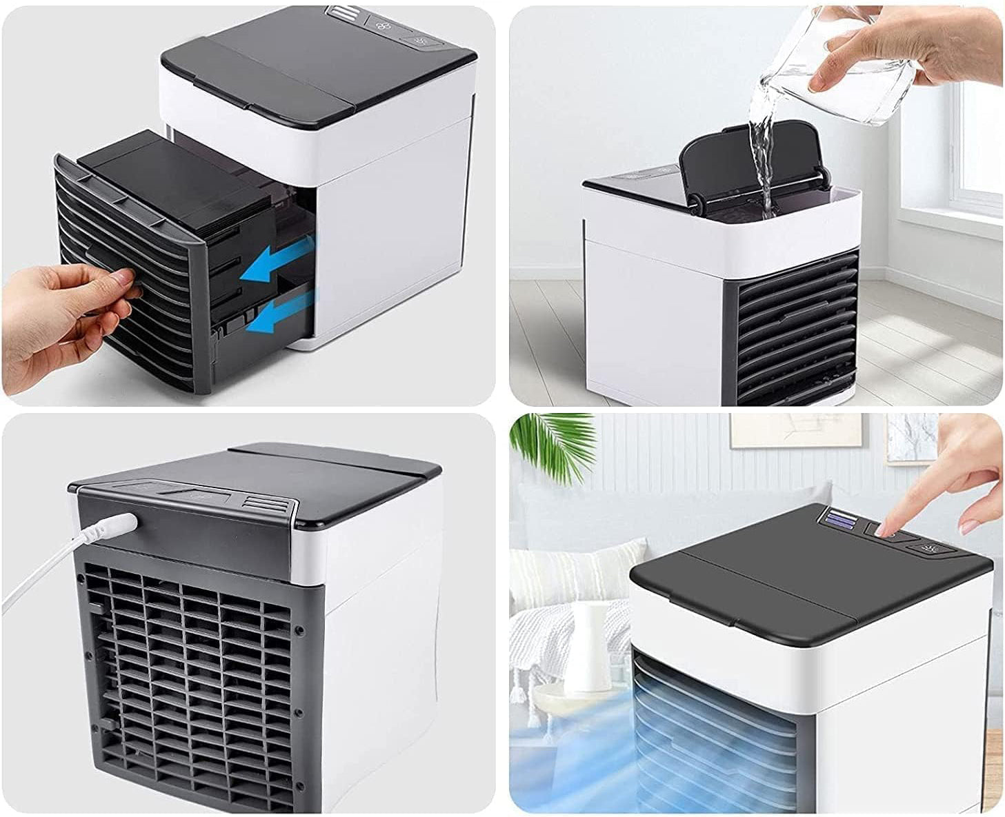 PAKO Air Conditioner Arctic Air Ultra Cooler Water Ice 7 W Manufacturer code PAKO Klimator Arctic Air Ultra Cooler