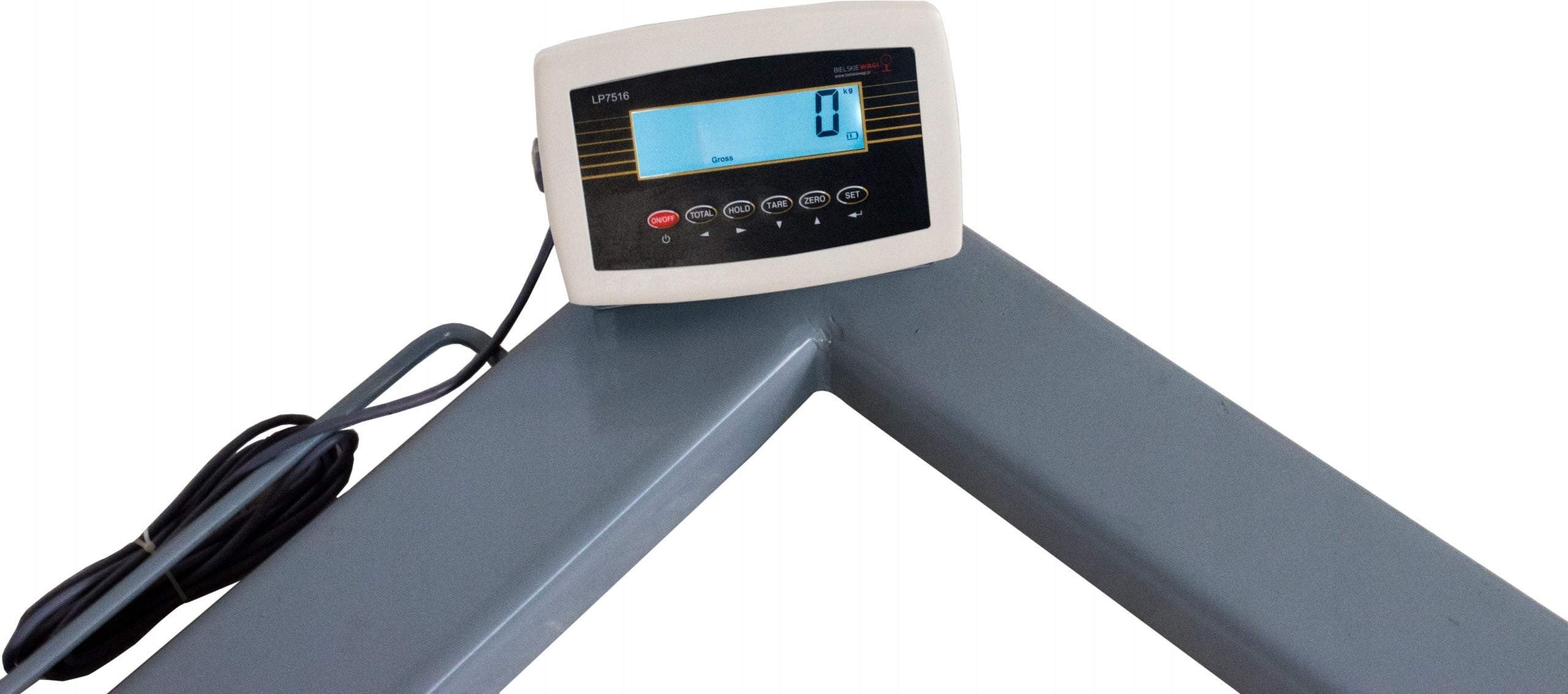 PALLET SCALE 3000kg 3t/0,5kg STORAGE FOR PALLET PALLETS TYPE "U" HORSESHOE Product weight with unit packaging 50 kg