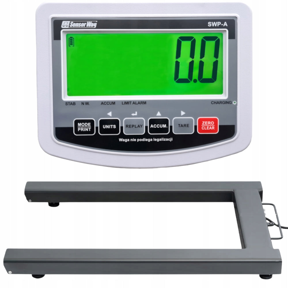 PALLET SCALE UP TO 1500KG FOR PALLETS PRECISION WAREHOUSE GOODS LCD