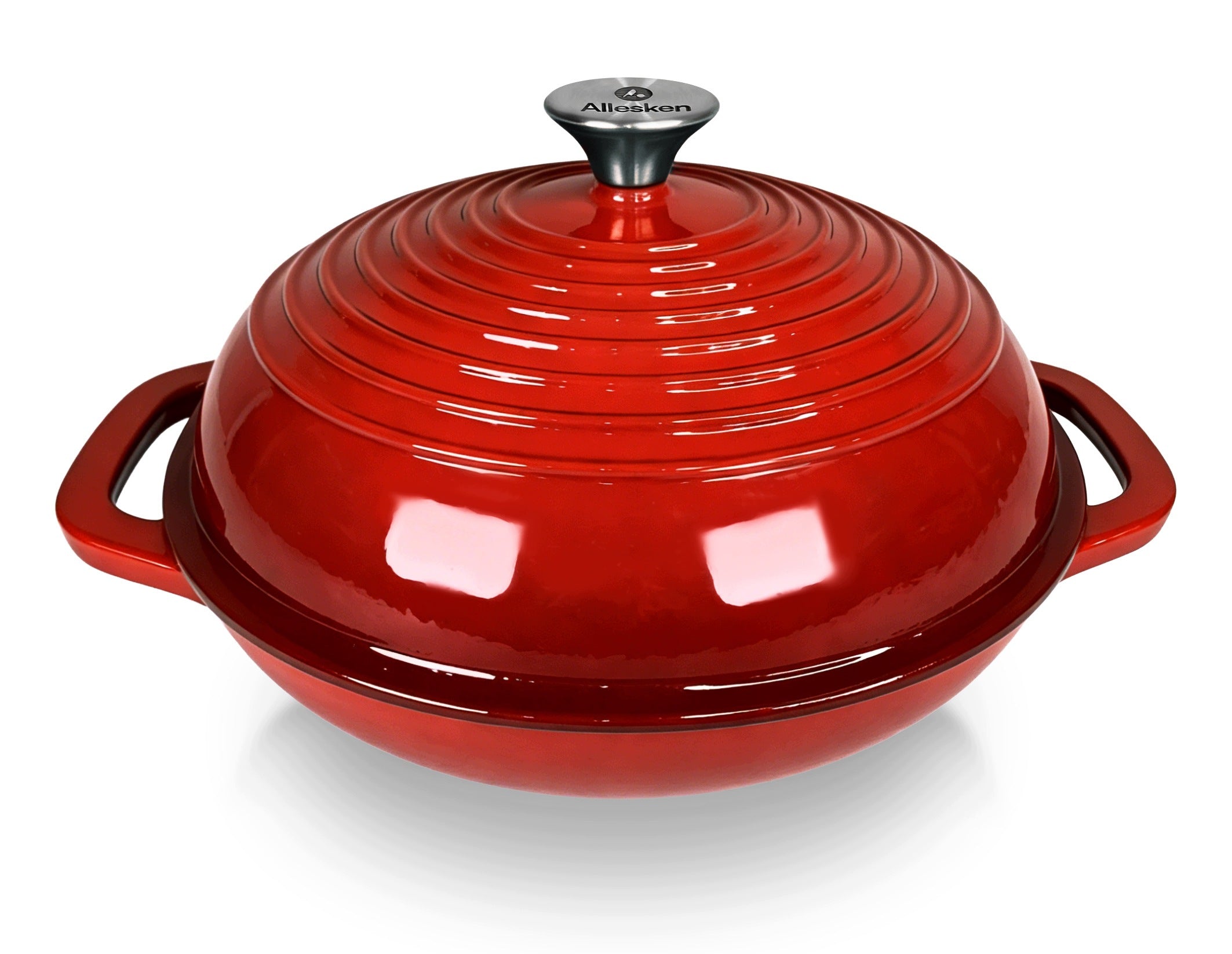 PAN BAKING POT CAST IRON BREAD 28CM GAS OVEN RED Manufacturer code HTXD0050-SR