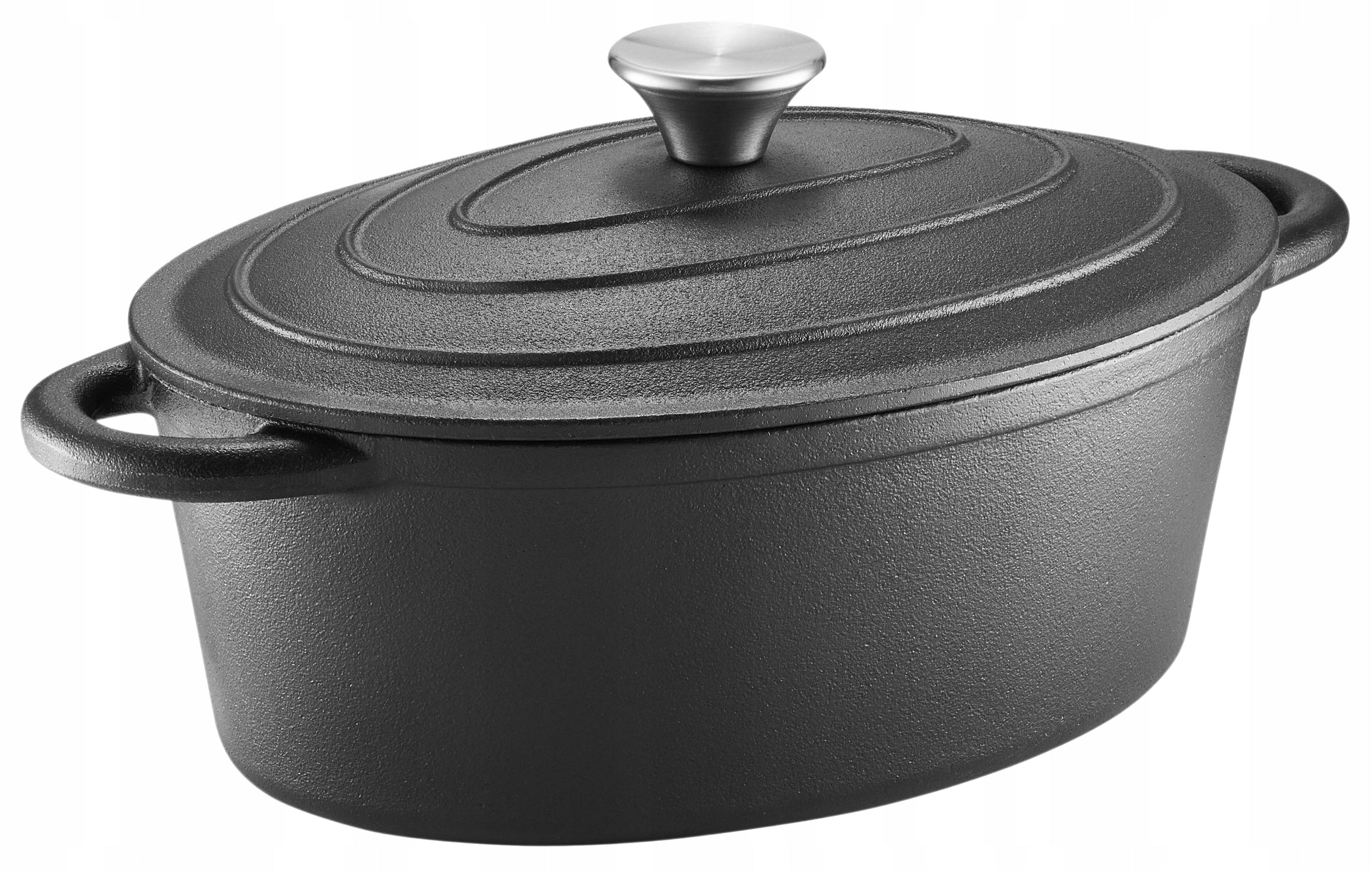 PAN CAST IRON POT WITH LID 3,7L IRON AMBITION OVEN INDUCTION Packaging status original