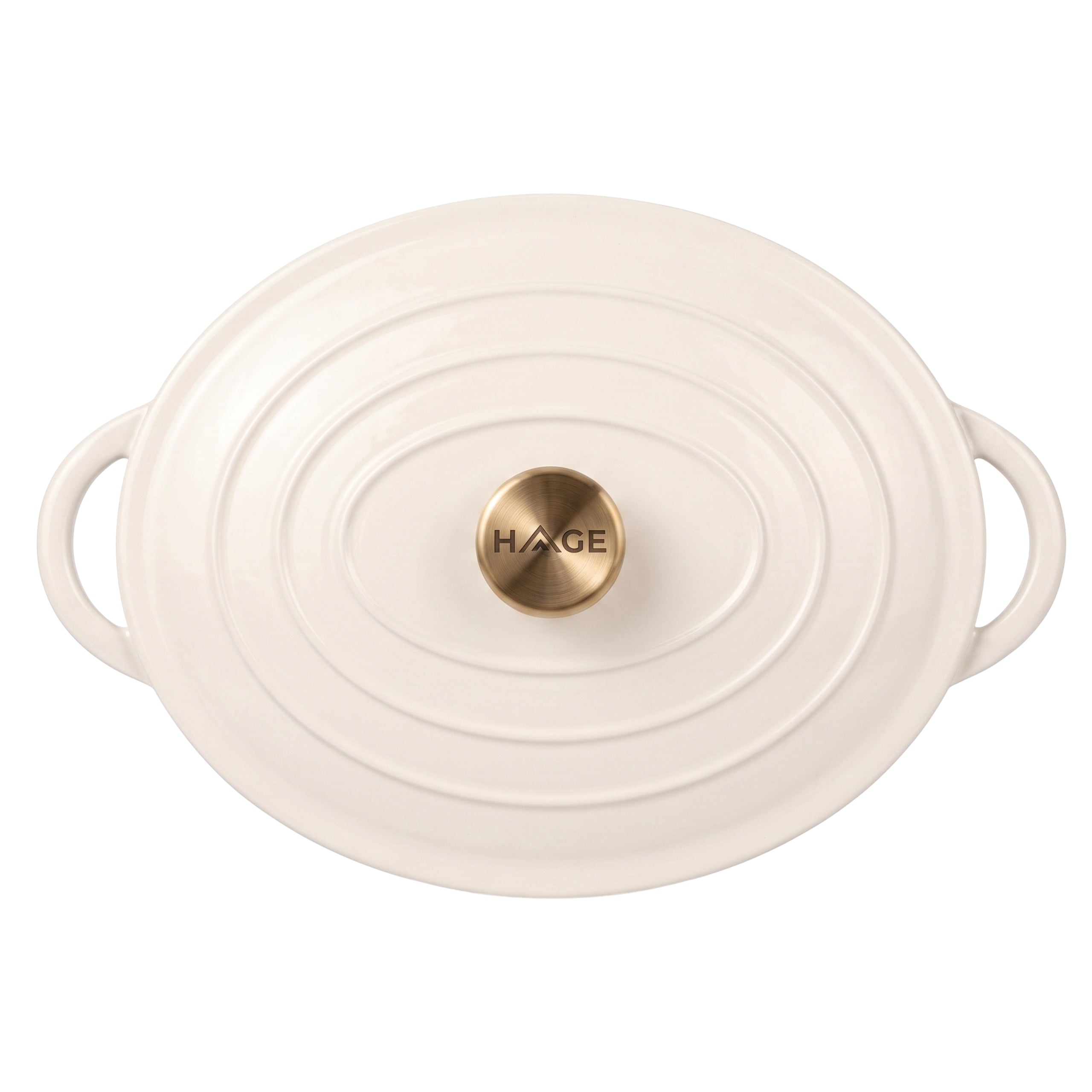 PAN GOOSEBERRY CAST IRON ENAMELLED LARGE INDUCTION GAS OVEN POT 6L Manufacturer code Brytfanna żeliwna 6l kremowa z rękawiczkami