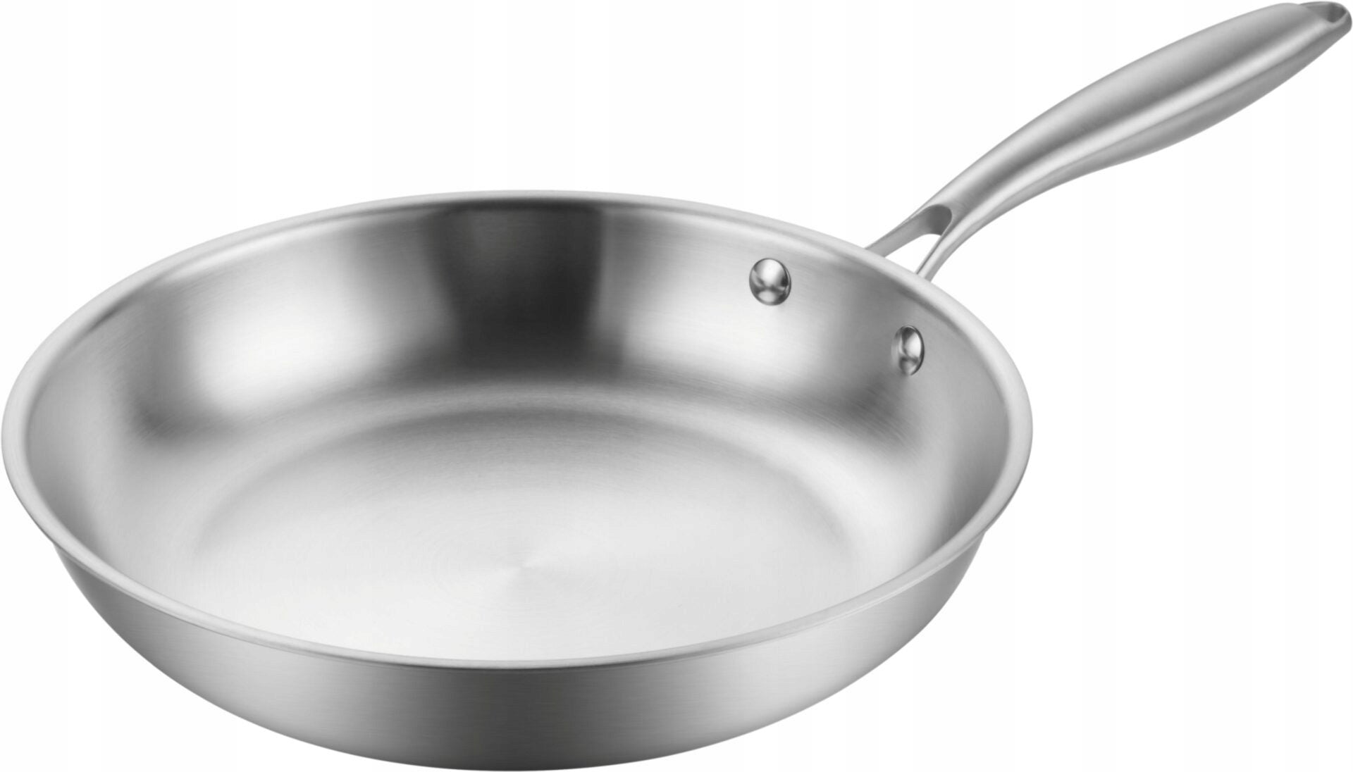 PAN HIGH STEEL HEAVY CLEAN STEEL 20CM INDUCTION GAS EDENBERG
